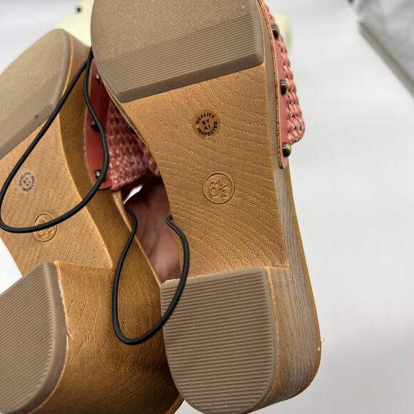 a.n.a Womens Robinson Heeled Sandals Terracotta Pink Size 6.5M - Picture 10 of 12